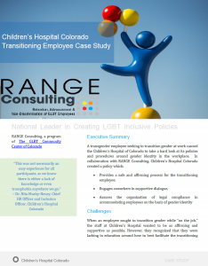 Childrens Hospital Case