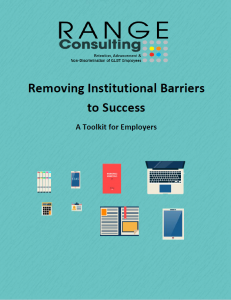 Institutional Barriers