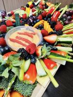 Large Fruit, Veggie & Cheese Platter for a 40th birthday Large Fruit, Veggie & Cheese Platter for a 40th birthday