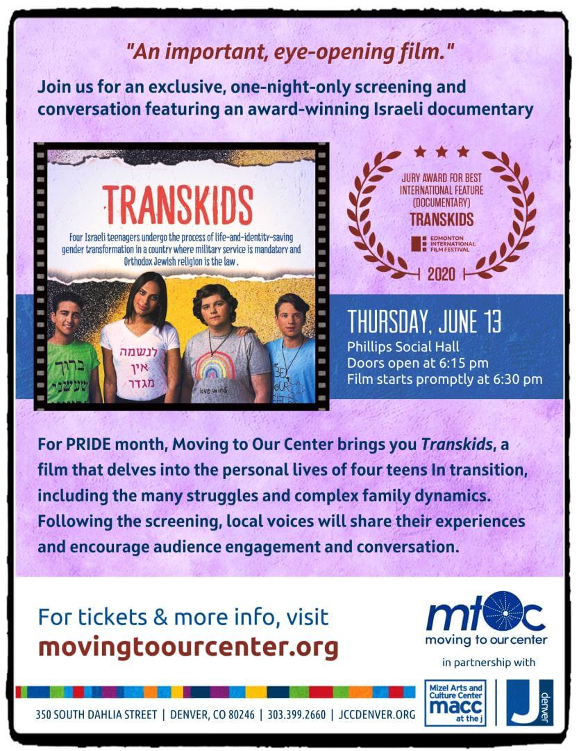Exclusive Screening of “Transkids”