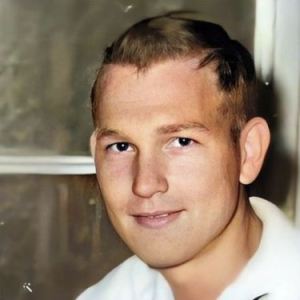 Ken Felts after his Navy haircut in 1951