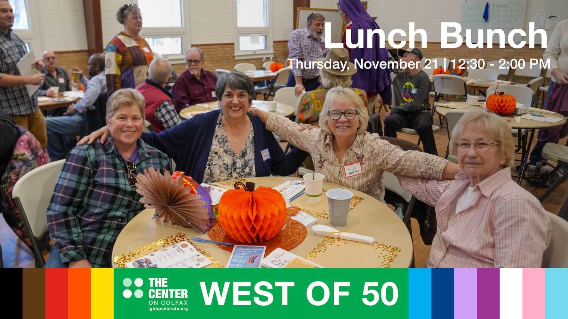 West of 50's Lunch Bunch - Biker Jim's Gourmet Dogs: Thursday, November 21, 12:30 - 2:00 PM