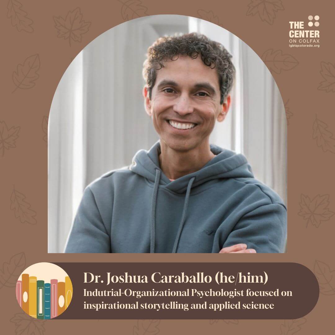 Dr. Joshua Caraballo - 2024 Queer Author Expo Exhibitor