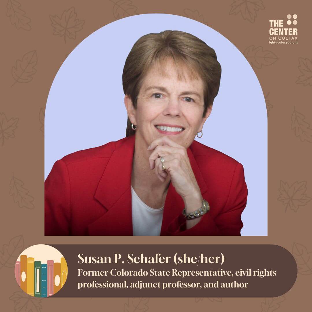 Susan P. Schafer - 2024 Queer Author Expo Exhibitor