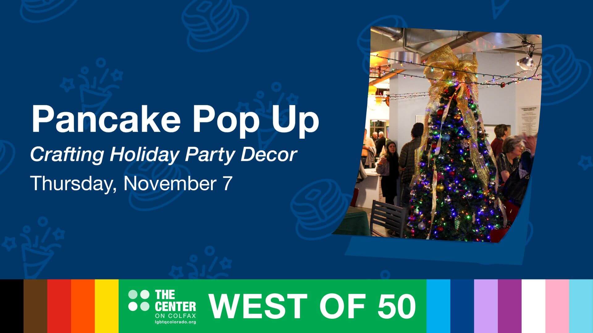Pancake Pop Up: Crafting Holiday Party Decor - Thursday, November 7, 10:00 AM - 12:00 PM