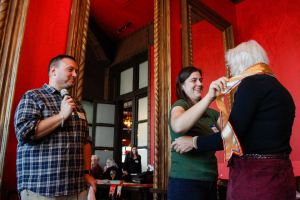 Natalie Zanoni (middle) will take on the role of interim CEO as the national search for a new leader commences.