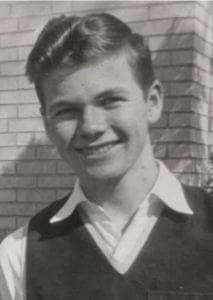 Ken Felts' partner Phillip at age 22 in 1957