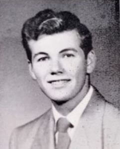 Ken Felts' partner Phillip upon graduation from college in 1957