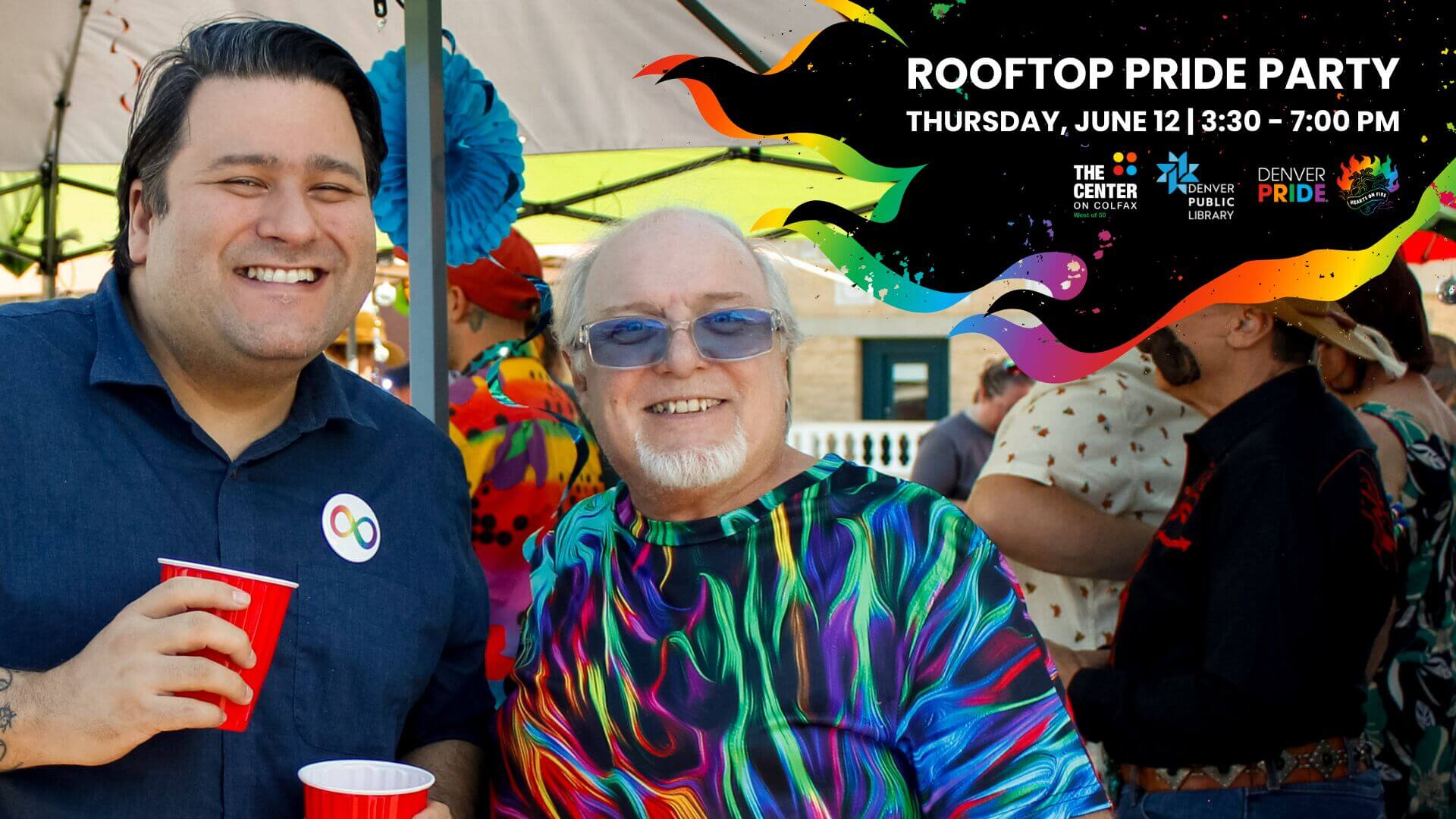 Rooftop Pride Party with Denver Public Library