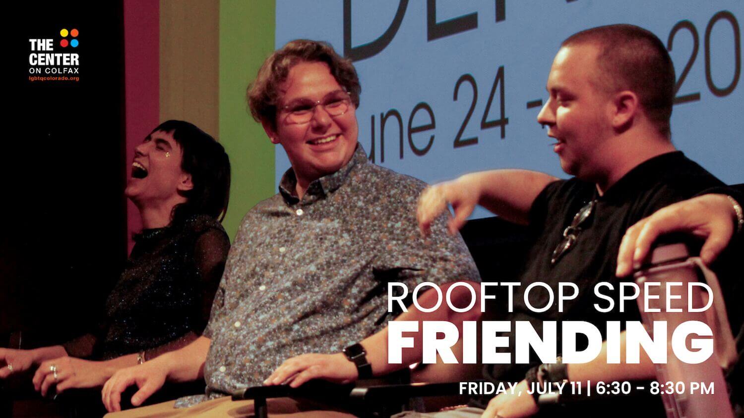 Rooftop Speed Friending - Friday, July 11, 6:30 - 8:30 PM