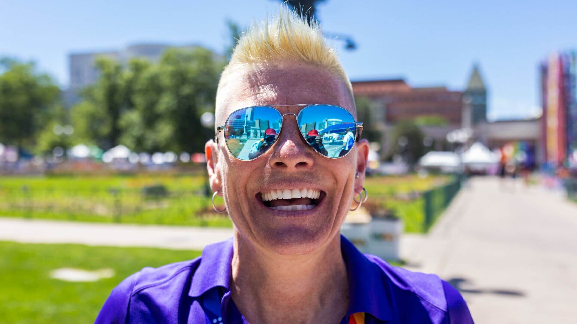 DJ Sinna-G at Denver Pride