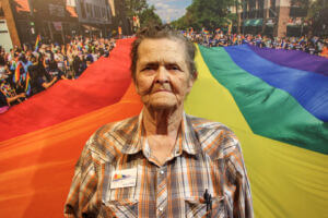 Jude Gassaway, Lesbian Lounge Attendee