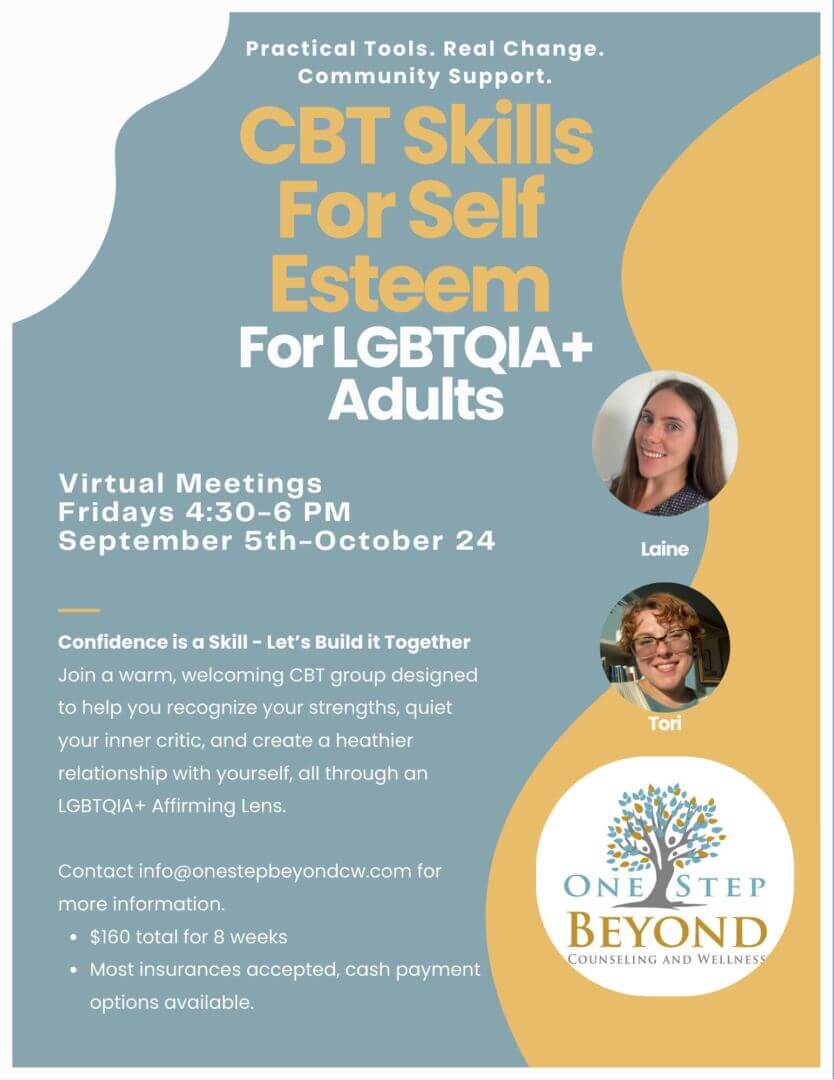 LGBTQIA+ Self-Esteem Therapy Group