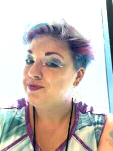 Kristi Siedow-Thompson, a designer who has worked on looks for RuPaul's Drag Race All Stars, the Emmys, and the Grammys.