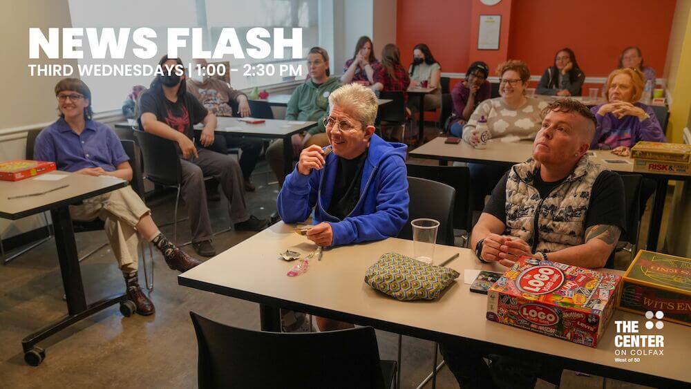 News Flash - Third Wednesdays of each month, 1:00 - 2:30 PM