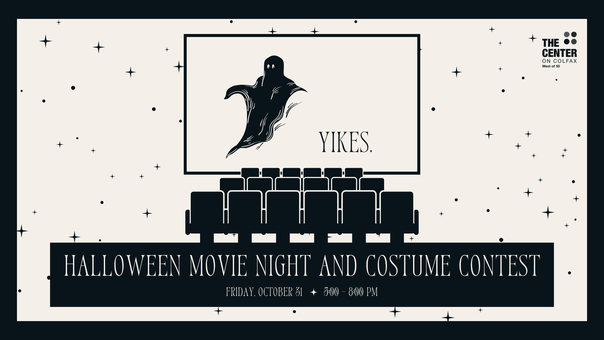 Halloween Movie Night and Costume Contest - Friday, October 31, 5:00 - 8:00 PM