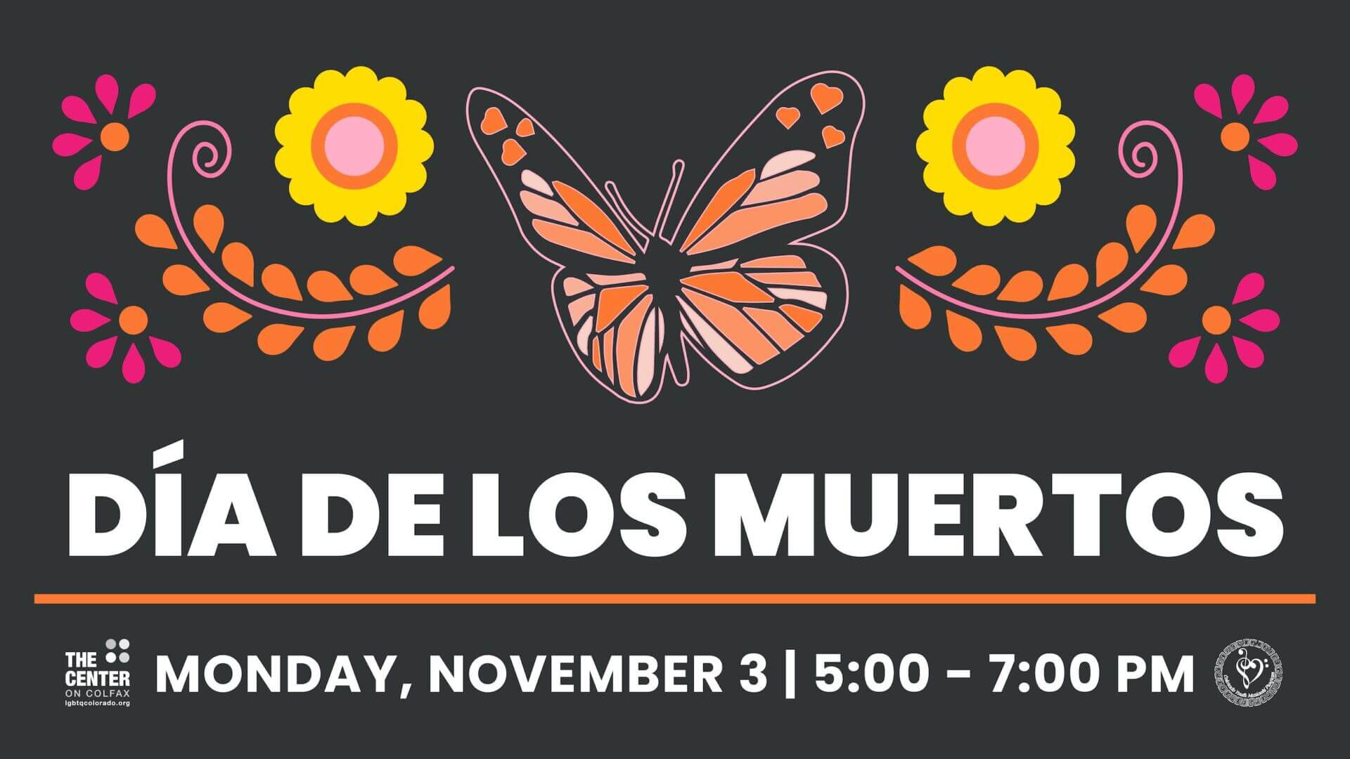 Día de los Muertos - Monday, November 3, 5:00 - 7:00 PM