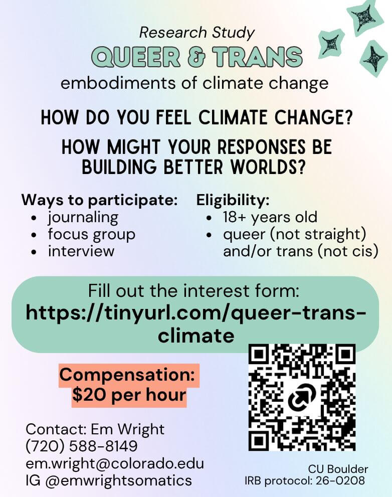 Queer and Trans Conversations on Climate