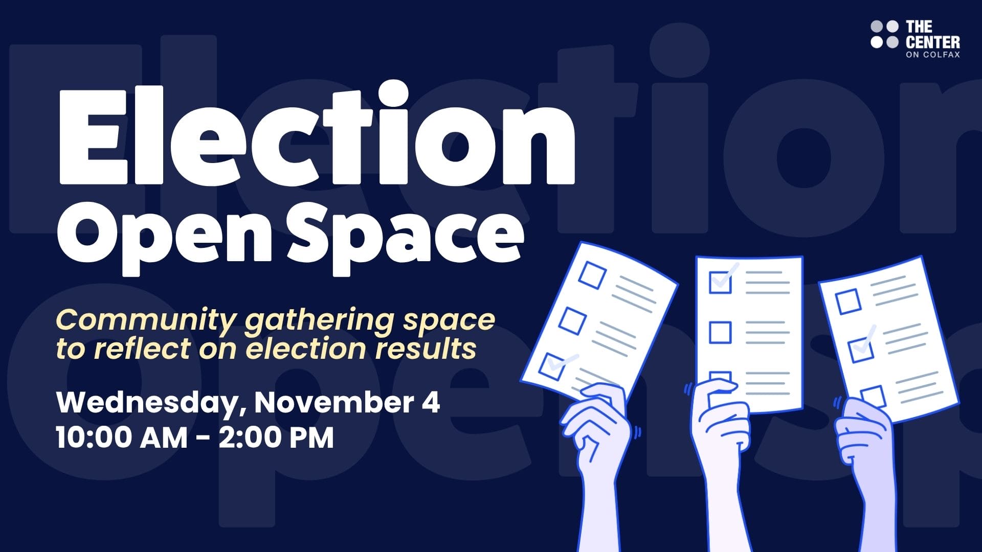 Election Open Space